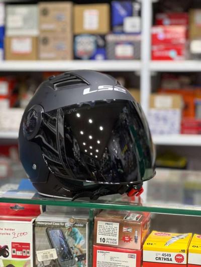 CASQUE LS2 ORIGINAL AFFAIRE DU JOUR DEUX VISIRES NOIRE ET TR