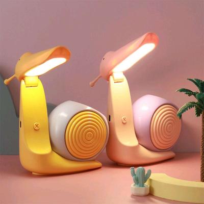 مصباح ليلي على شكل حلزون  تصميم كرتوني مميز تصميم فريد