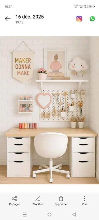 Bureau Pinterest