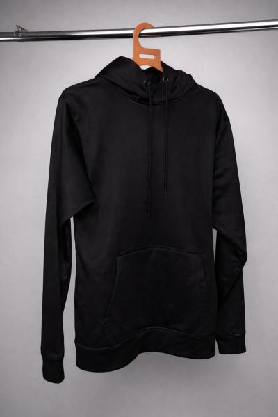 black hoodie