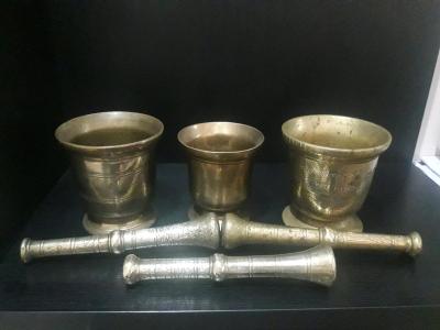 mortiers et pilons