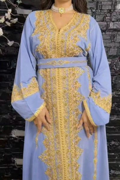 Caftan crepe fetla